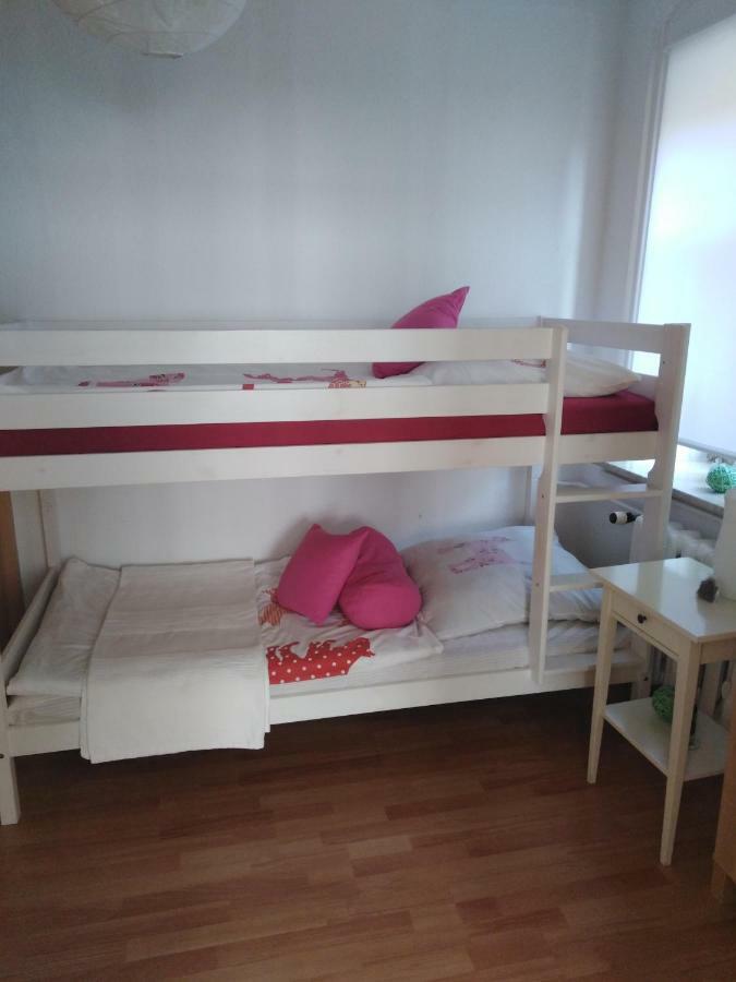 Ferienwohnung Wettin Buitenkant foto